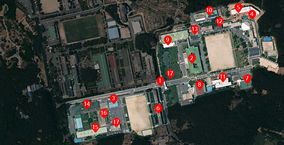 한국폴리텍대학 창원캠퍼스 지도