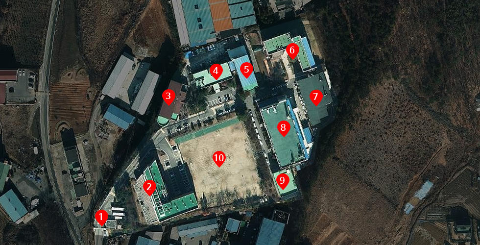 한국폴리텍대학 화성캠퍼스 지도