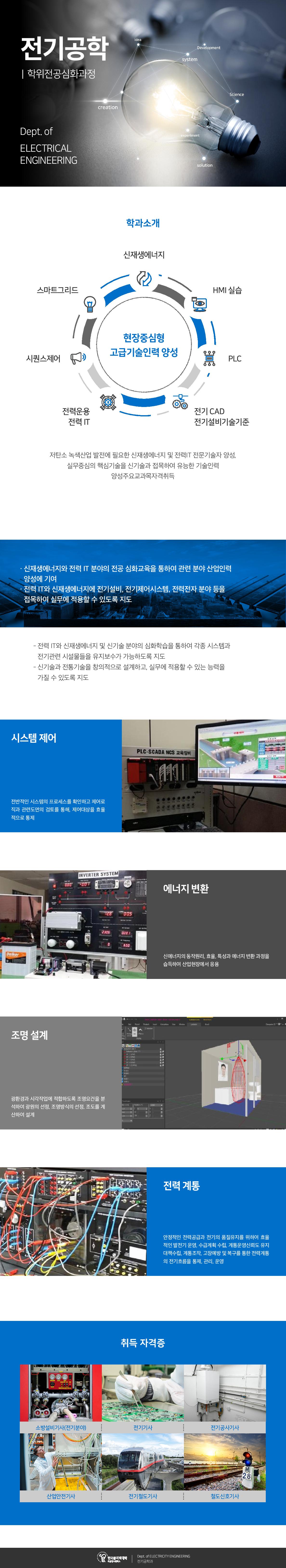 저탄소 녹색산업 발전에 필요한 신재생에너지 및 전력IT 전문기술자 양성,