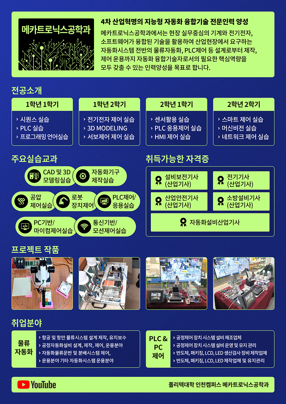 메카트로닉스공학과