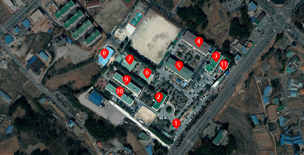 한국폴리텍대학 익산캠퍼스 지도